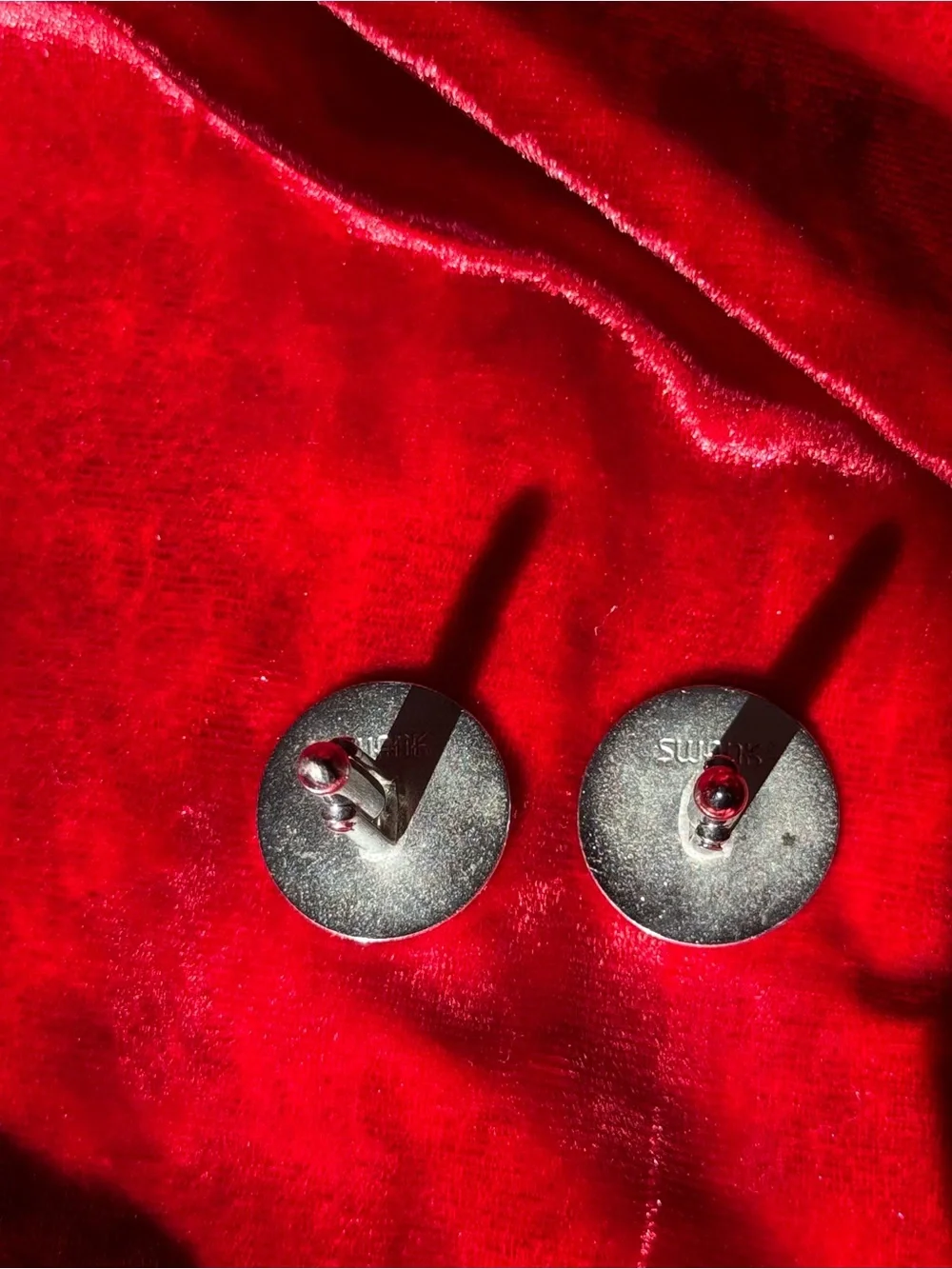 Swank Silver-Tone Cufflinks